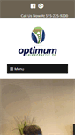 Mobile Screenshot of optimumchiro.com